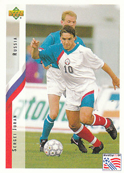 Sergei Juran Russia Upper Deck World Cup 1994 Eng/Spa #252